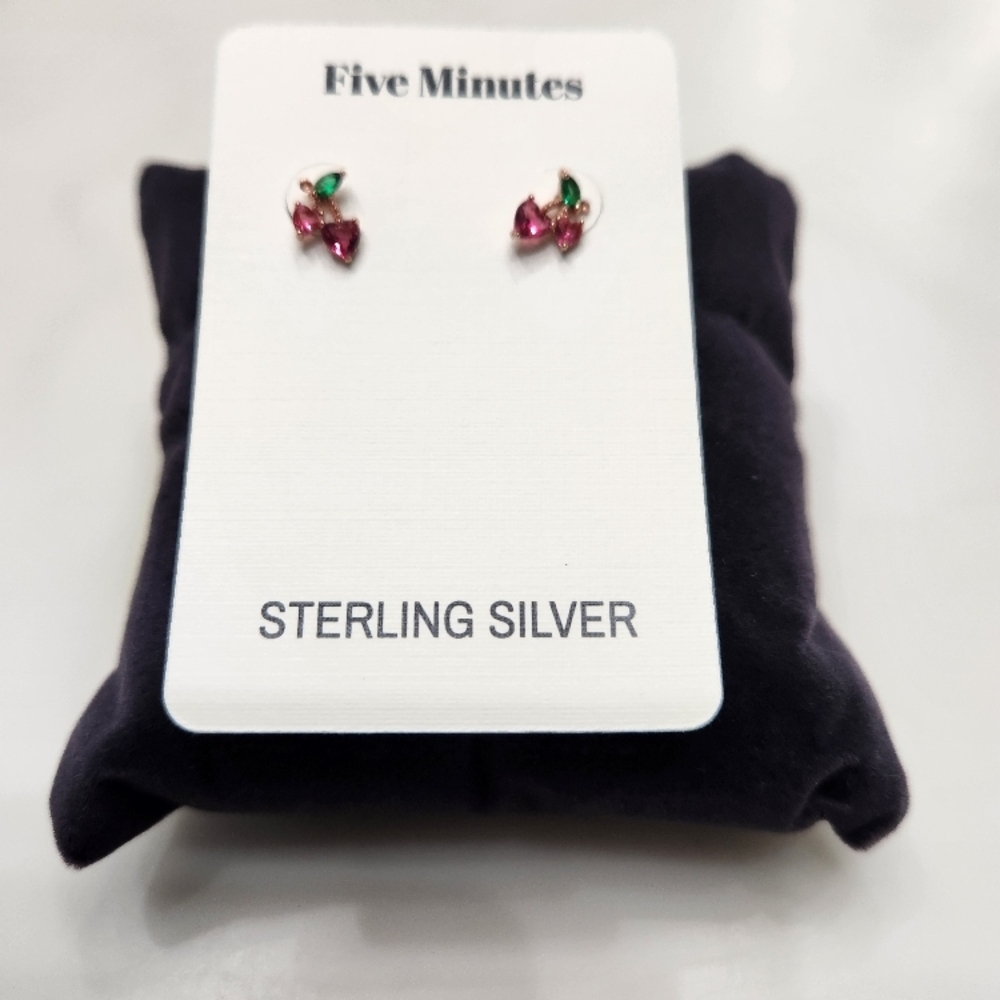 Sterling Silver Earrings - Picture 2 of 5
